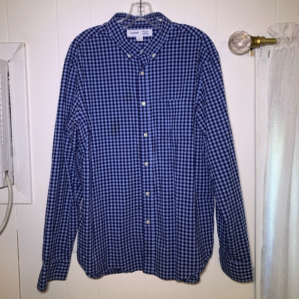 Mens XL Long Sleeve Button Down Shirt